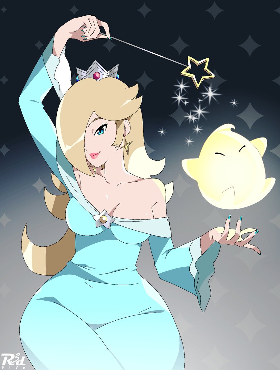 R3dFiVe_artist's tweet image. Rosalina is a movie star now wow