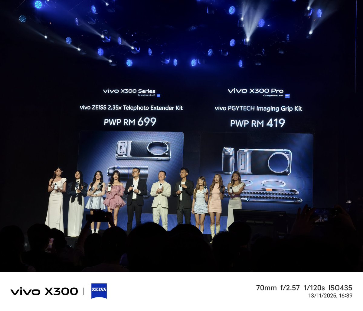 Harga Rasmi siri vivo X300 serta Kit Jurufoto didedahkan.