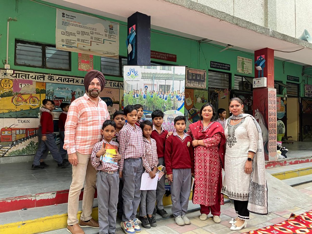 Conducted a Happiness and Hygiene Session for Class 5 students at MCD Government Primary School, Chaukhandi, led by our qualified trainers. 🌸

#ScopeForChange #HappinessSession #HygieneAwareness #ChildDevelopment #SocialImpact #EducationForAll #CommunityEngagement #TeamWork