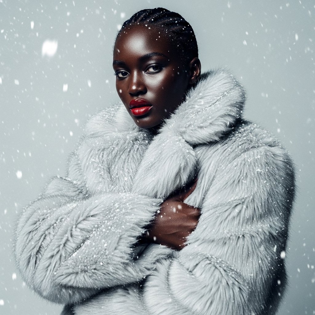 fiddlart's tweet image. Editorial portraits with fine-art energy — light, texture, and mood crafted in Fiddl.art. 

A study in stillness and style. ✨

Create your own visuals at app.fiddl.art 

#FiddlArt #VisualArt #AIPortraiture