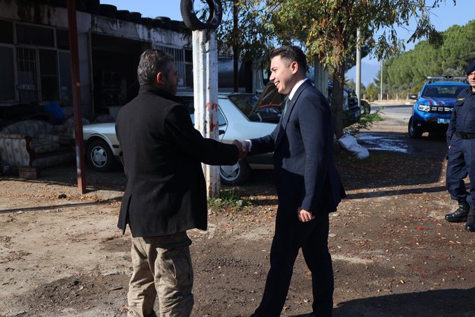 Kaymakam Gündoğdu, Geyre’de İşletmeleri Ziyaret Etti