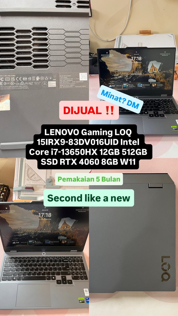 #wts dijual karena mau upgrade ke tipe yg lebih tinggi🫰🏻
