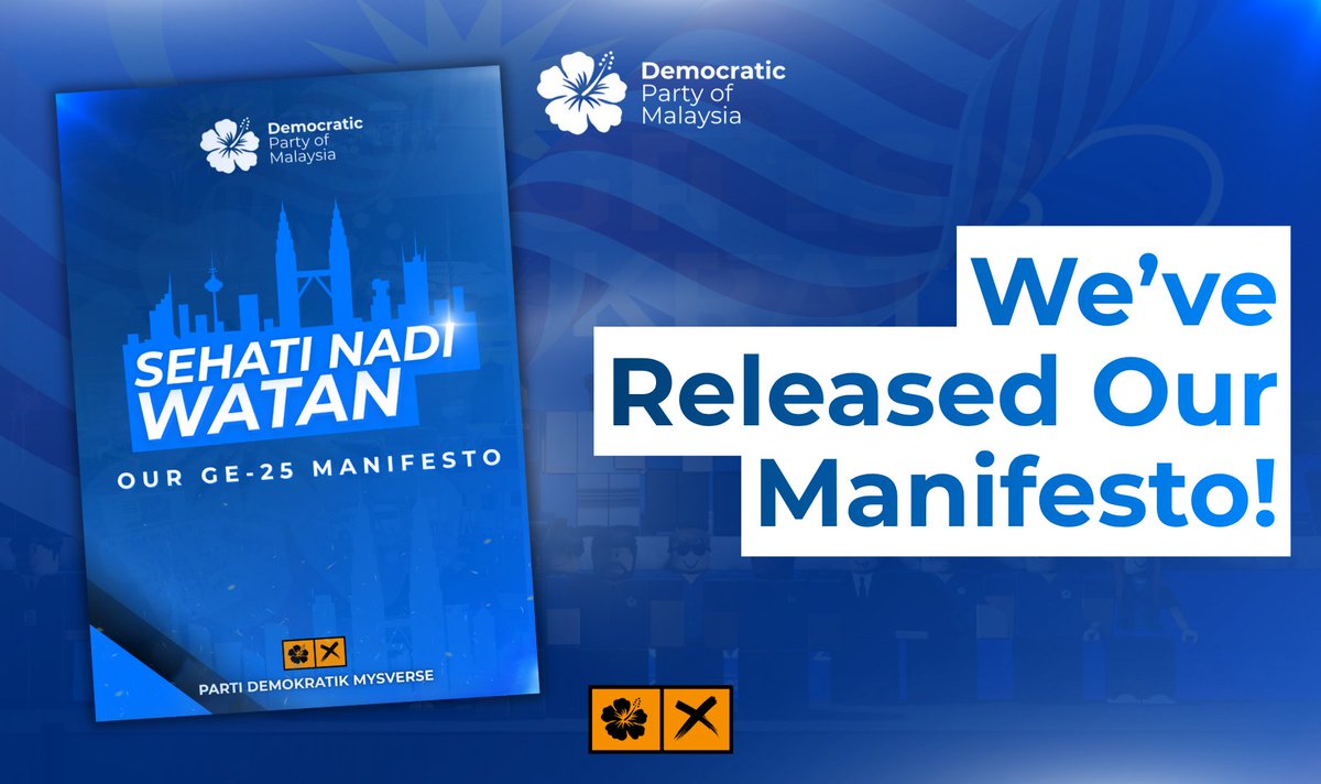 A promise built on evidence, shaped by action plans and inspired by the people’s voice. 🇲🇾💙
The future of our nation lies in your hands. 🫵

drive.google.com/file/d/1iHgFDk…