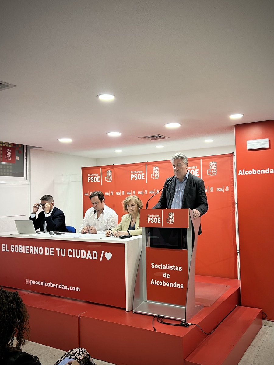 🌹Ayer celebramos nuestra Asamblea con la militancia del PSOE de #Alcobendas para marcar el rumbo de 2026: un proyecto serio, sólido y con la vista puesta en recuperar una ciudad que hoy sufre la mala gestión, el derroche y la propaganda constante del PP

Somos la única