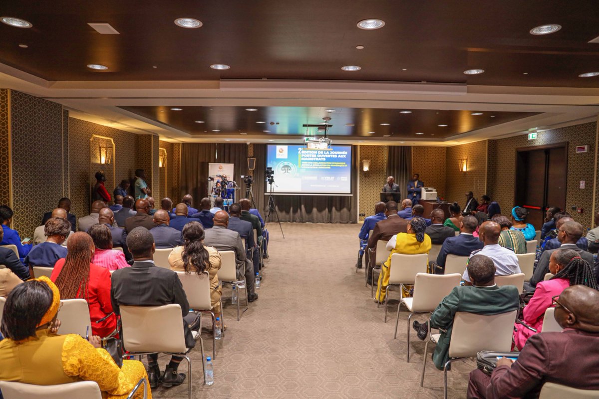 ARPCECongo's tweet image. Lors de la 2ᵉ édition des Journées Portes Ouvertes des Magistrats, tenue le 7 novembre 2025, les échanges ont porté sur la sécurité des systèmes d’information, la protection des données et la lutte contre la cybercriminalité.

#ARPCECongo #Numérique #Régulation