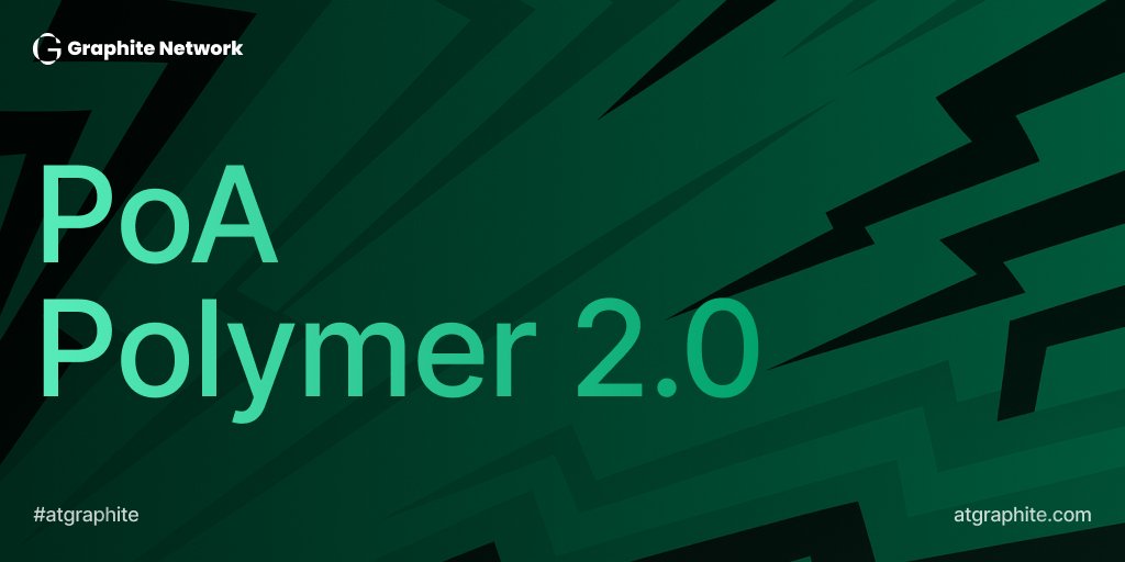 GraphiteNetwork's tweet image. ⚙️ High Throughput &amp;amp; Predictable Fees via PoA Polymer 2.0

Speed, stability, and scalability — that’s what defines Graphite Network’s upgraded PoA Polymer 2.0 framework.

Unlike traditional consensus models that rely on random validators or costly auctions, Proof-of-Authority…