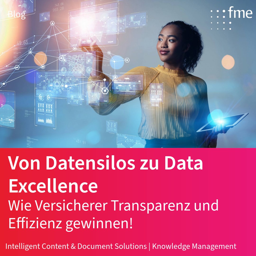 #Daten sind das Rückgrat der Versicherungsbranche, doch ihr Potenzial bleibt oft ungenutzt.
Data Excellence vernetzt Informationen, schafft Transparenz und stärkt Entscheidungen. 💡
Jetzt Blogbeitrag lesen und mehr erfahren: eu1.hubs.ly/H0pBdsm0