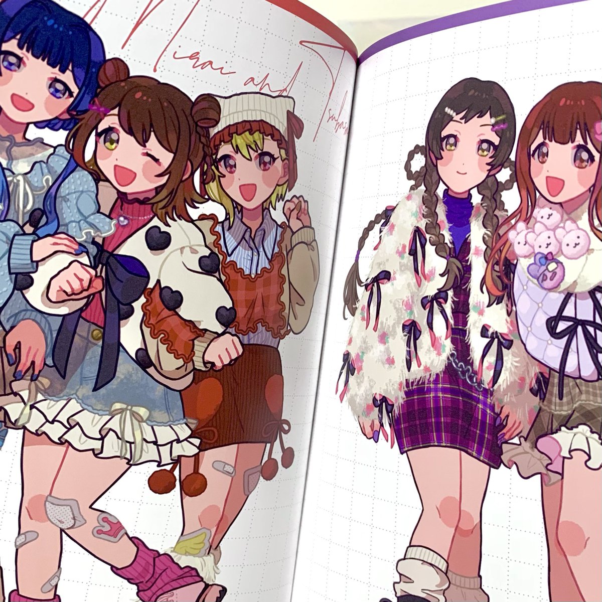 #ISF15 新刊の実物サンプルです✴︎