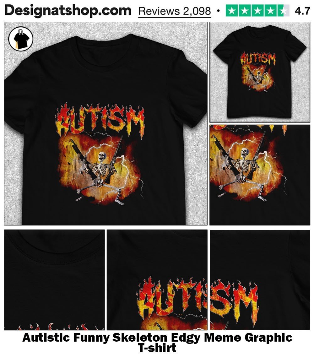 DesignatShop's tweet image. Autistic Funny Skeleton Edgy Meme Graphic shirt
Dark humor done right 💀 This “Autistic Funny Skeleton” tee is bold, witty, and unapologetically edgy!
🖤 Cop it here: designatshop.com/product/autist…
#MemeShirt #EdgyHumor #SkeletonStyle #FunnyTee #DesignAT