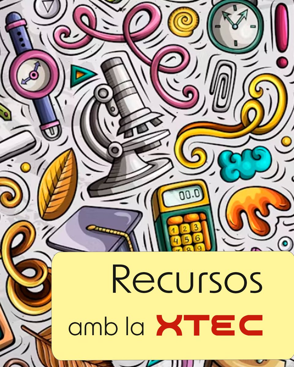 xtec's tweet image. A la secció #Recursos de la #XTEC trobareu material pedagògic i propostes per a totes les etapes educatives. El voleu conèixer?

🔗 xtec.gencat.cat/ca/recursos/

#AlsCentres