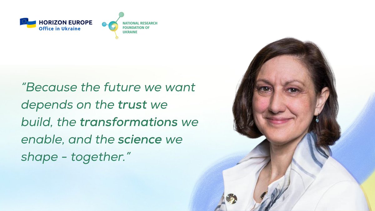 Our SG <a href="/LidiaBorrellDam/">Lidia Borrell-Damian</a>  joined <a href="/HEOinUA/">Horizon Europe Office in Ukraine</a>  and  <a href="/NRFUkraine/">NRFU</a>  for an event on how research can drive Ukraine’s integration into the global research area. 

We continue to support Ukraine’s reintegration through joint initiatives, including our next webinar 👉bit.ly/442nivR