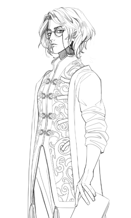 FabulaForge's tweet photo. Meet 唐俊杰 (Tang Jùn Jié). A talented alchemist, eldest son of Tang clan and someone who can argue with you all night.
 #otome #gamedev #puzzle #Vampires https://t.co/JXsWkWXlC9