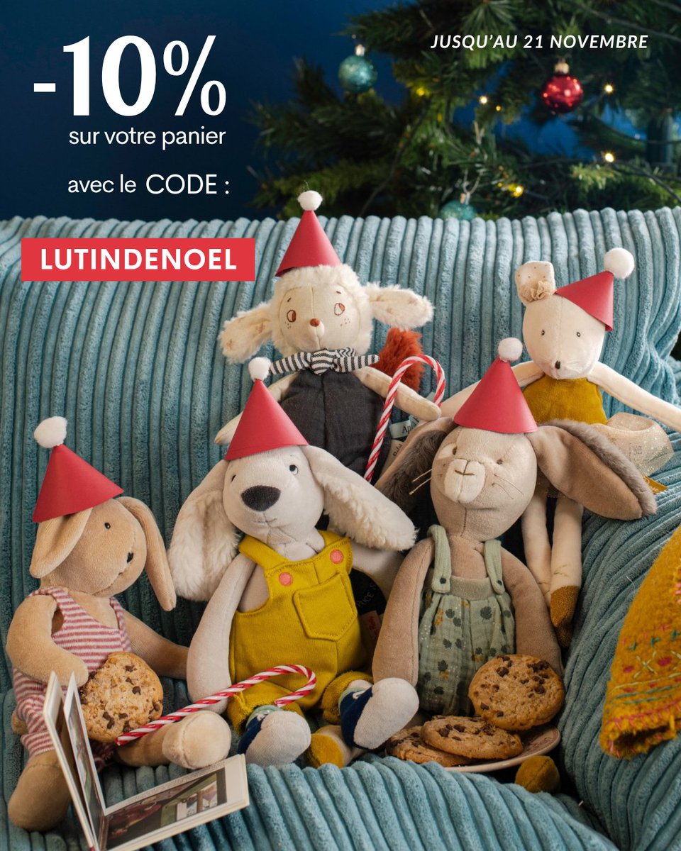 Jusqu’au 21 novembre, profitez de -10% sur tout le site avec le code LUTINDENOEL !
C’est le moment parfait pour lancer vos emplettes de #Noël sans stress 😉 👉 lapouleapois.fr

#OffreDeNoel #Shopping #OffrePromo #Jeux #Jouets #CadeauDeNoel #ShoppingDeNoel