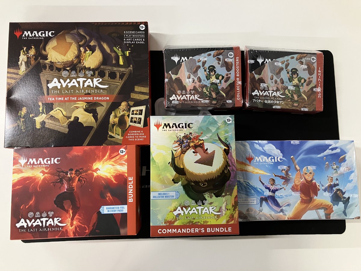 マジック：ザ・ギャザリング アバター コマンダーバンドル　プロモセット マジック：ザ・ギャザリング | アバター 伝説の少年アン』を