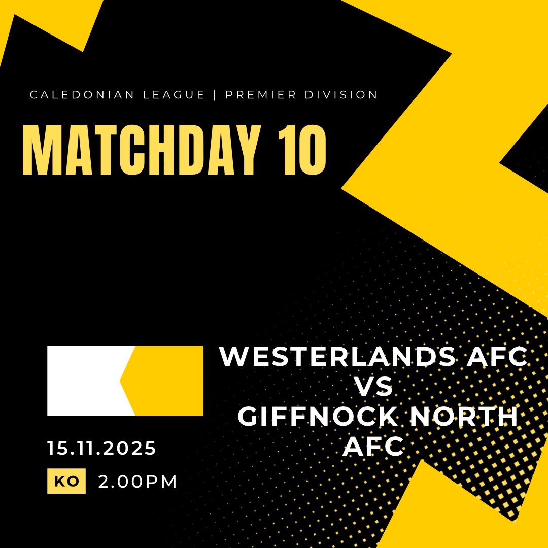 GNorthAFC's tweet image. MATCH DAY TEN 

📍 Garscube Sports Complex | G20 0SP
⏰2pm KO
