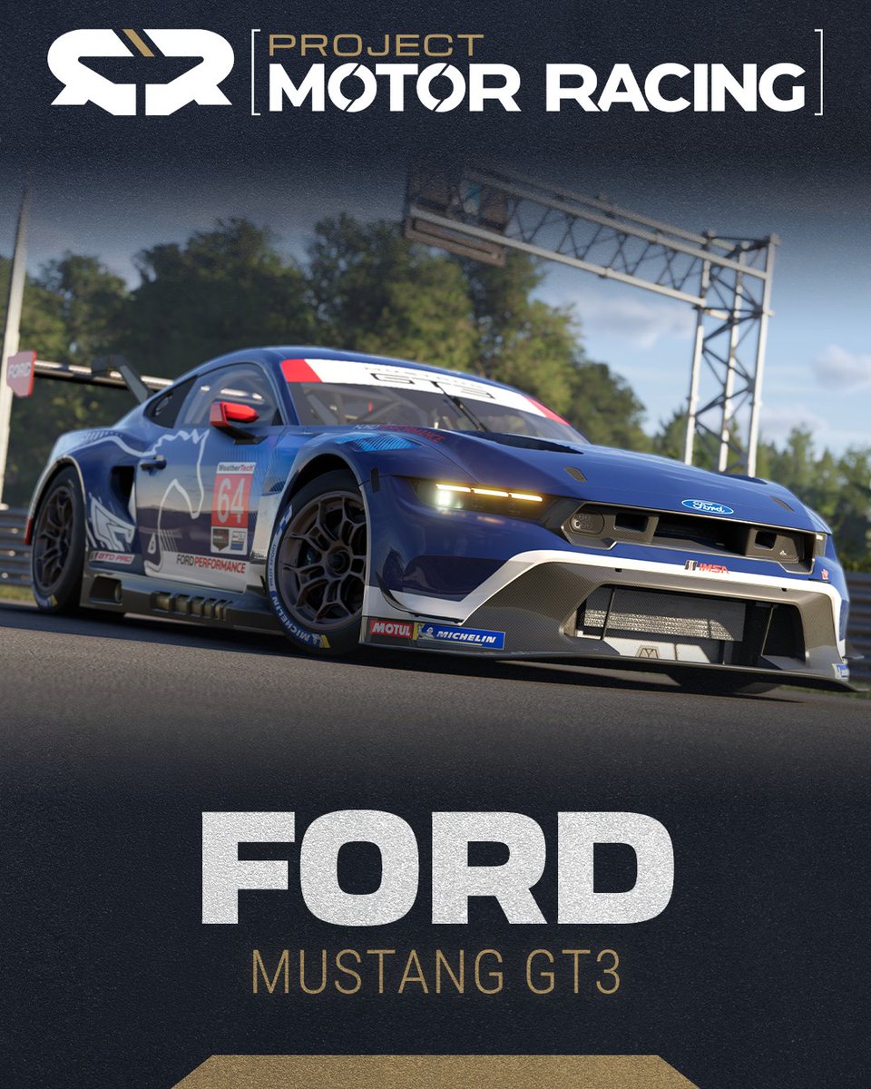 Let it run wild and free.

With a 5.4L Coyote-based V8 and 550 freedom-fed horsepower, the Ford Mustang GT3 is Detroit’s loud love letter to the gods of thunder.

Learn more: bit.ly/3JVauk9