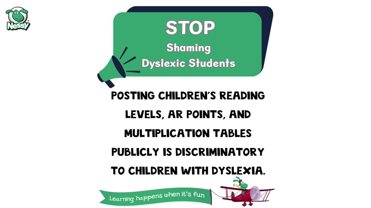 NessyLearning's tweet image. Encouragement builds confidence. Shame tears it down. Dyslexic students don’t need criticism, they need understanding, support, and the freedom to learn in ways that work for them.

#DyslexiaAwareness  #EducationMatters #Neurodiversity #InclusiveEducation #NessyLearning