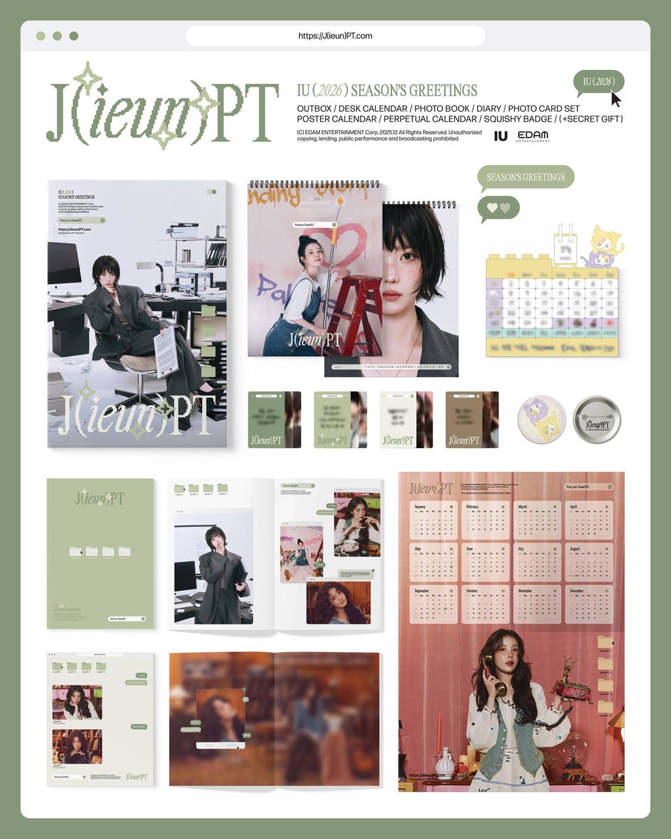 moonluvvcarts's tweet photo. [IU 2026 SEASON'S GREETING: J(ieun) PT] - FULLSET

Price:
💰 RM170

- dm to buy! or click here https://t.co/BoZXiofwmc 
- price excl ems and local postage
- STRICTLY NO BACKOUT AND CANCELLATIONS❌ #pasarjieun #pasariu @pasarjieun https://t.co/WWw2r9Kgrq