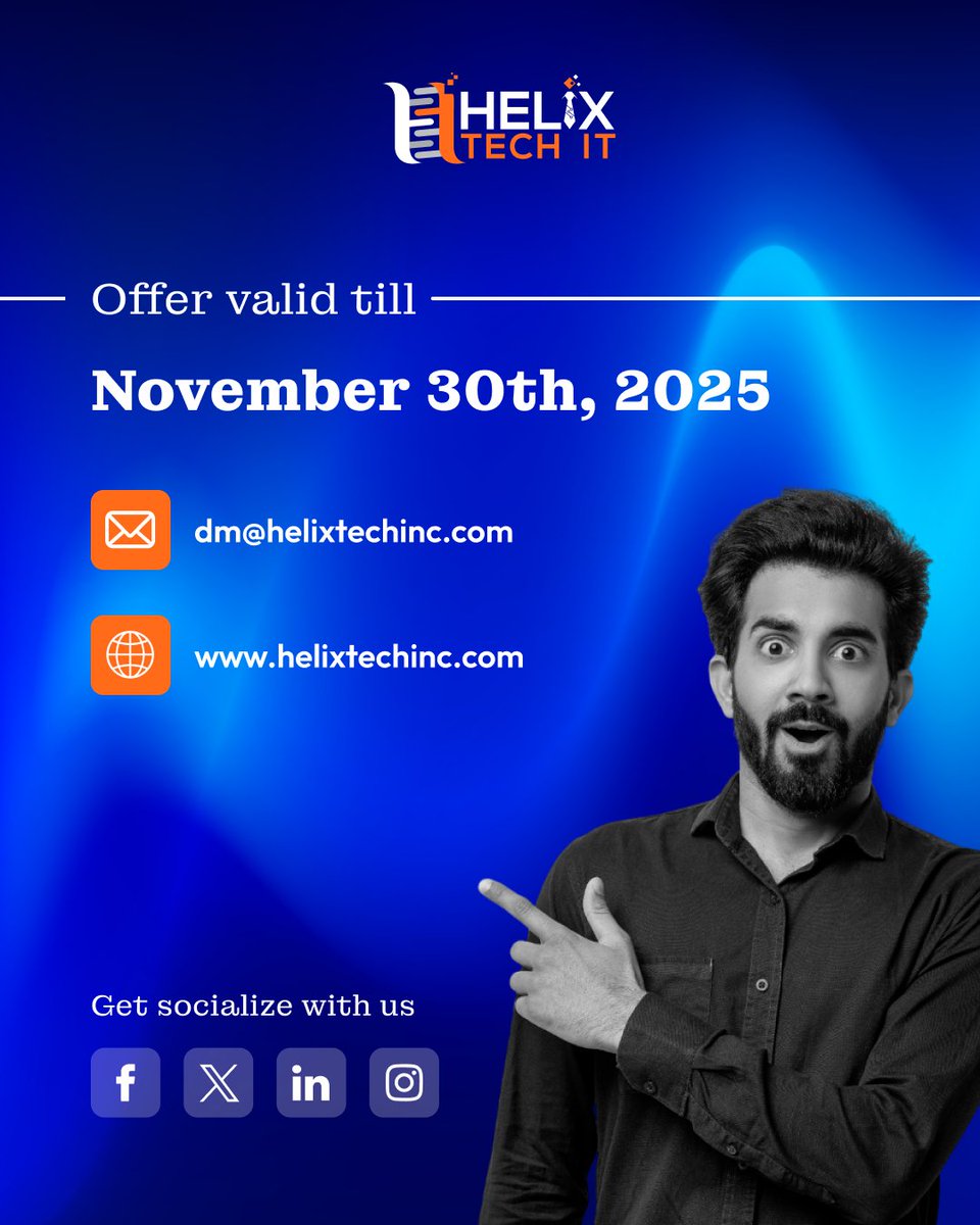 HelixTechIT's tweet image. This Thanksgiving, treat yourself to more than just gratitude, grab amazing rewards with every referral. 

Link: lnkd.in/ddHb_3Wm
 
#referralrewards #winbig #referandwin #giveaway #thanksgivinggiveaway