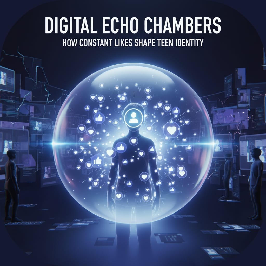 In today’s hyper-connected world, a single “like” can shape how a teen sees themselves.
What was once a way to share moments has now become a mirror of self-worth — where validation lives in numbers, not in self-belief. 💭

Every time a teen checks for likes or comments, their