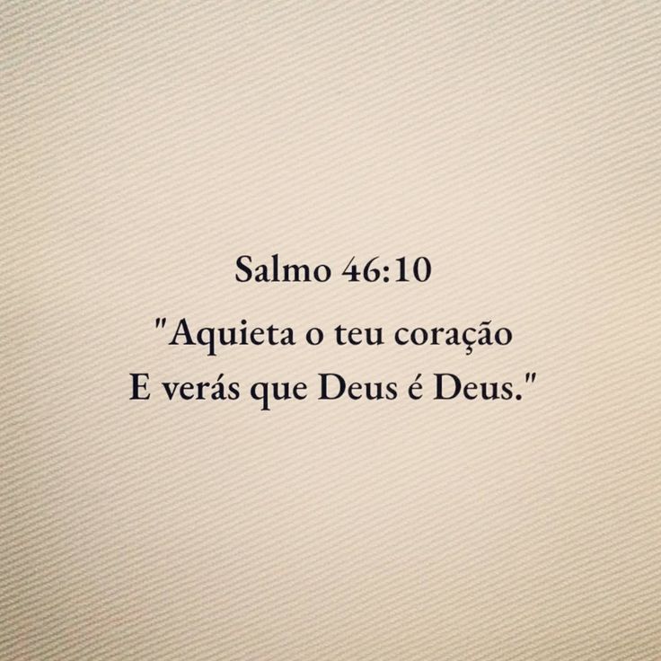 Fique calmo!