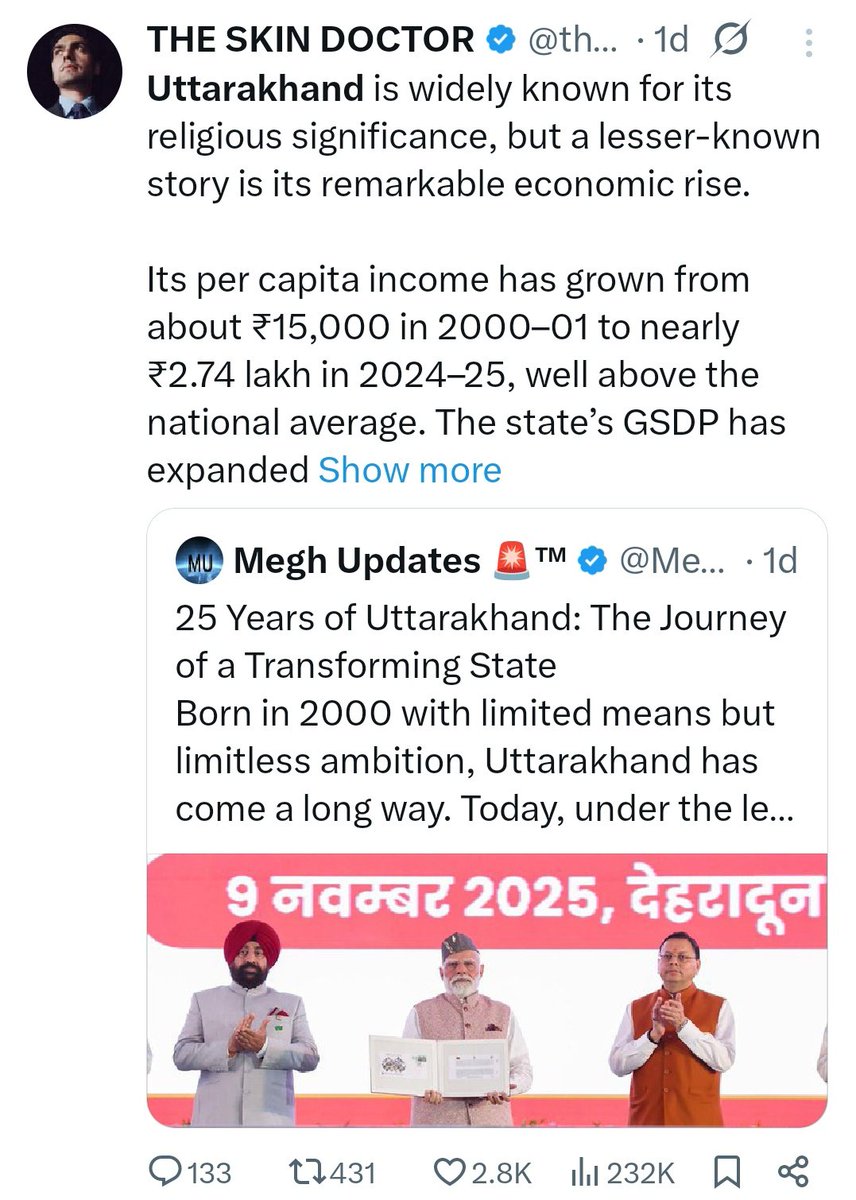 harshumamaji's tweet image. So-called influencers like @theskindoctor13 and Anshul Saxena are busy glorifying the Uttarakhand government without knowing the ground reality. Next time, if any woman dies on the Dandi-Kandi route or a child is killed by a leopard.. remember these faces.