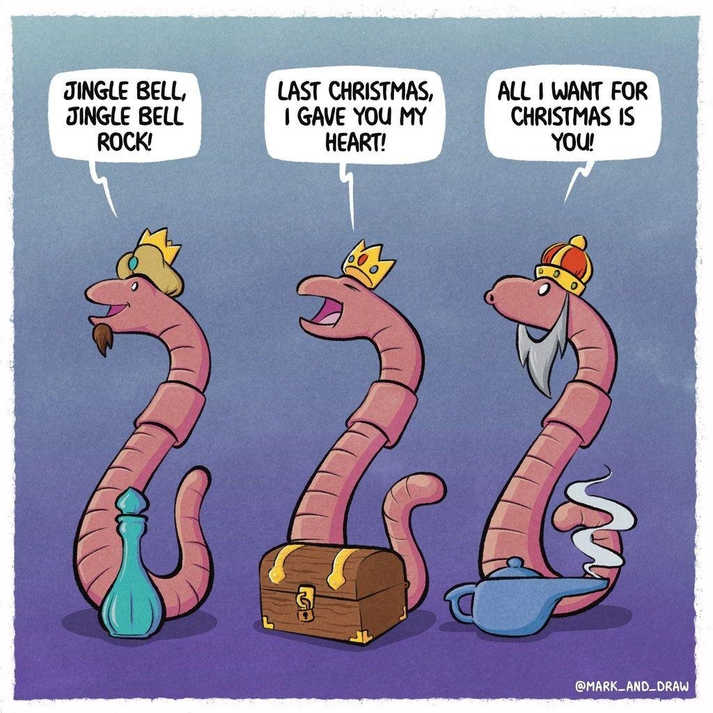 wer kennt sie nicht, die heiligen drei Ohrwürmer......