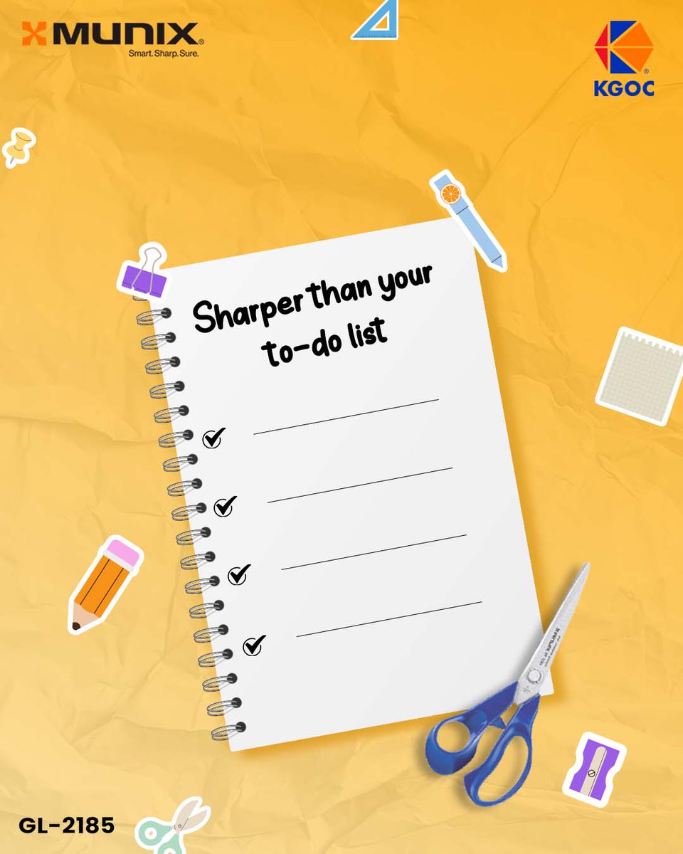 MunixKGOC's tweet image. Deadlines? Handled.
Papers? Sliced.
Mood? Sharp.
Because we’re sharper than your to-do list.

#Munix #KGOC #MunixKGOC #SharpAndWitty #MunixVibe #PrecisionWithPersonality