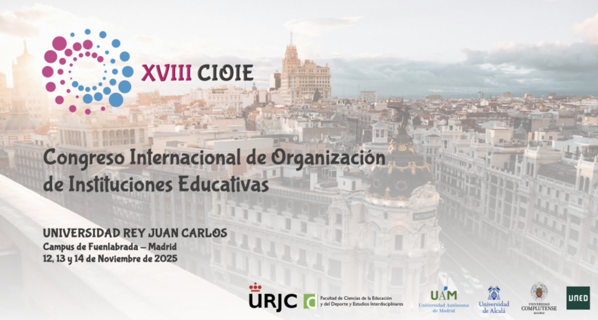 Hoje é dia de partilha:  CIOIE 2025 - XVIII Congreso Internacional de Organización de Instituciones Educativas: "Retos en la Gestión y la Organización Educativa" Sesión Pl 2. Transforming education: Curriculum, Mentoring, and Innovation.
#continueup #educacaomadeira #dtim_madeira