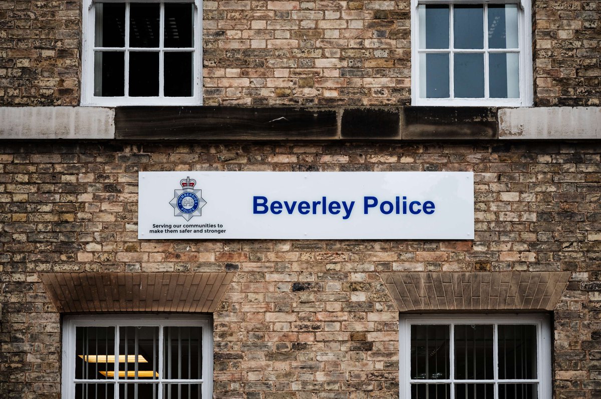 The OPCC has today released the findings of a public consultation regarding the proposed relocation of Beverley Police Station from New Walk to County Hall.

To read the full story, visit ow.ly/s8SN50XqW0l