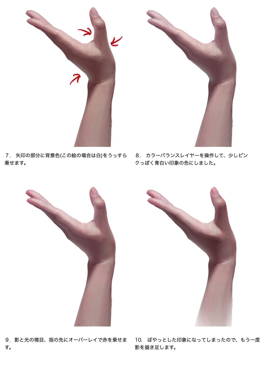 meatnechi's tweet photo. 昔作った手のメイキングです https://t.co/t2GQrLeuiG