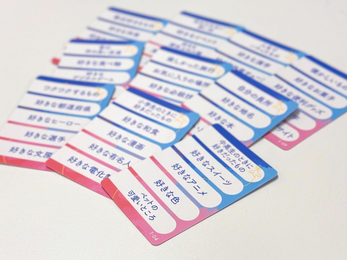 『あいまいフェイバリットランキング』は、『曖昧フェイバリットシングズ』の精神的続編✨誰かのあいまいな「好き」を、オリジナルのランキングに沿って深掘りする会話型推理ゲームです。親が1～5位までの順位を決めたら、いざ質問タイム！いろんな切り口やシチュエーションで質問して、自分の答えの順