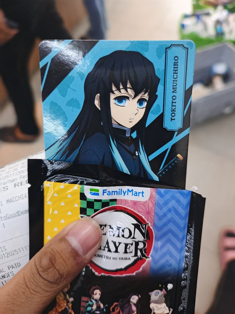 mayyesbyes's tweet photo. #wtt demon slayer x family mart

have : tokito muichiro 
want : nezuko or zenitsu 

dom jaktim https://t.co/8LMQP6l6El