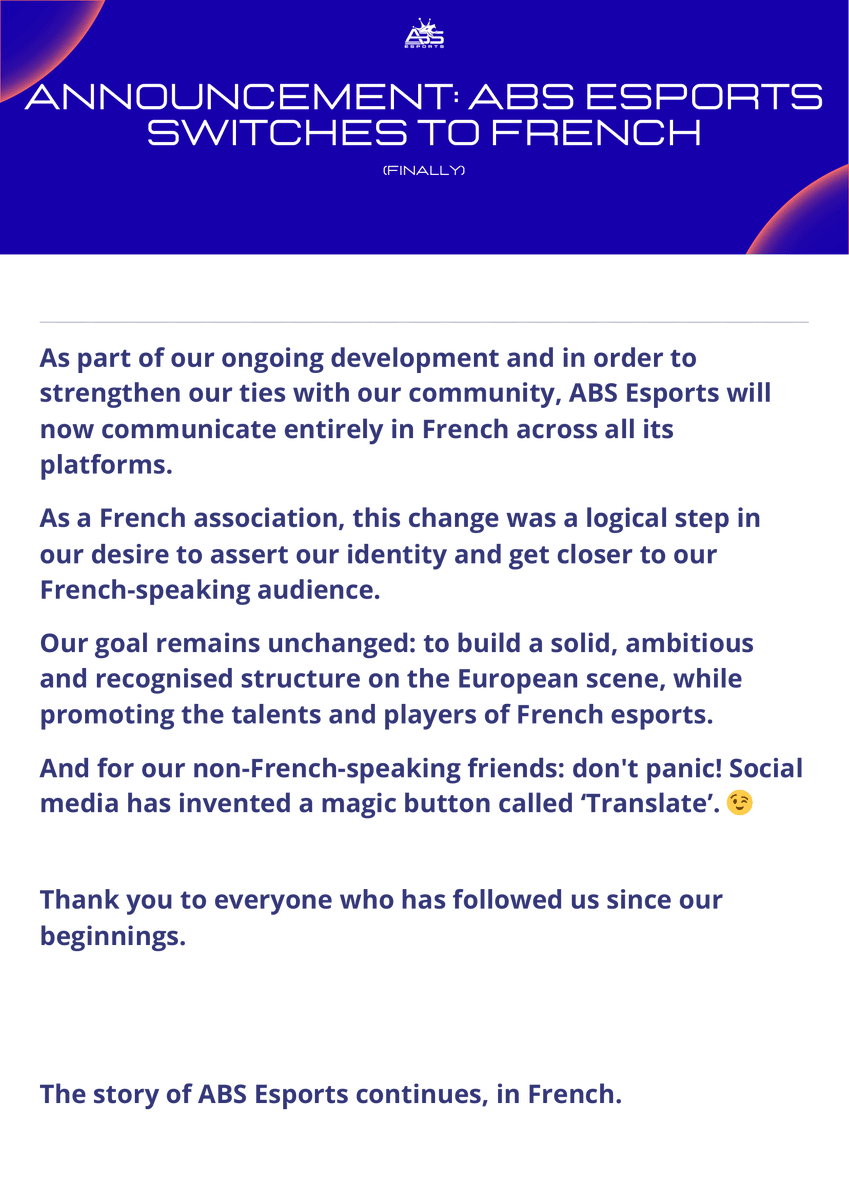 ABS Esports tweet media