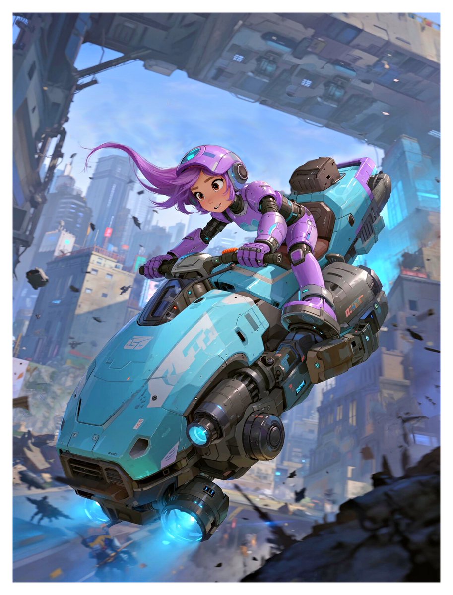 Super Anti-Gravity Mobile
超反重力型モービル🔀

#AIイラスト