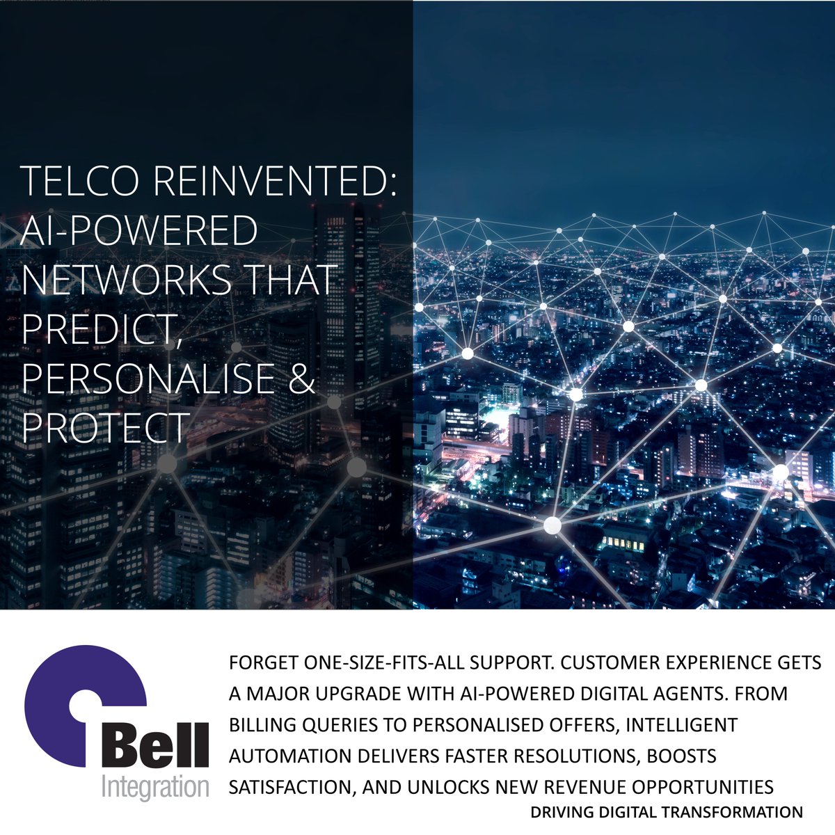 Telcos worldwide are transforming with AI from predictive maintenance to real-time customer engagement.​ Telcos are using AI to drive down costs and improve customer satisfaction in a bid to protect core revenues 

The growing accessibility of conversational and generative AI