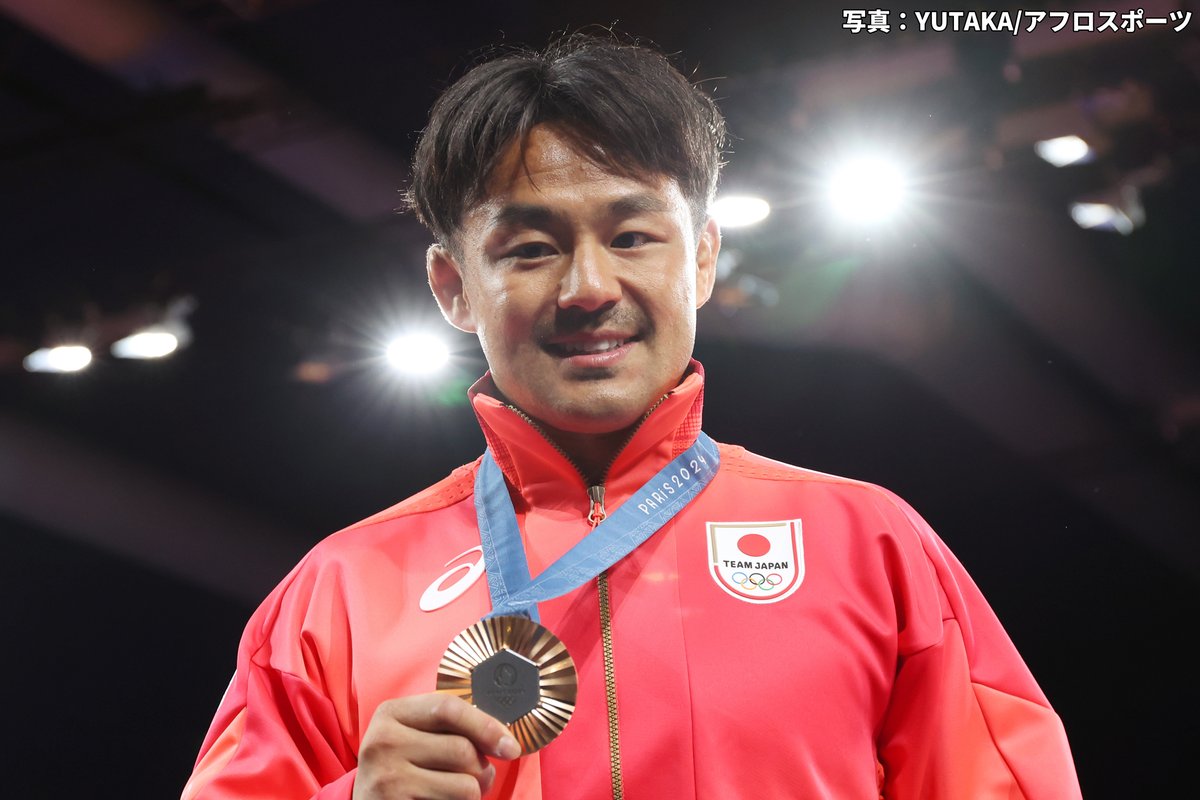 柔道 パリ2024オリンピック柔道男子73kg級銅メダルの #橋本壮市 選手が