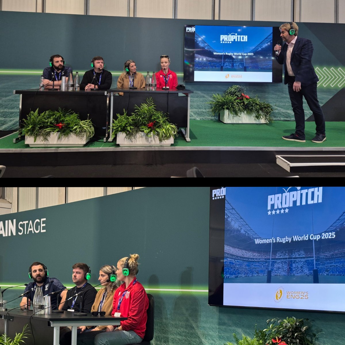 🌱 Yesterday at #Saltex2025, ProPitch’s <a href="/tingley8/">Dean Tingley</a> presented on our role in the 2025 Women’s Rugby World Cup, highlighting ProPitch’s expertise &amp; the detailed work that goes into delivering world-class playing surfaces.

#ProPitch #Saltex2025  #RugbyWorldCup <a href="/SALTEX_show/">SALTEX | Turf Management Show</a>