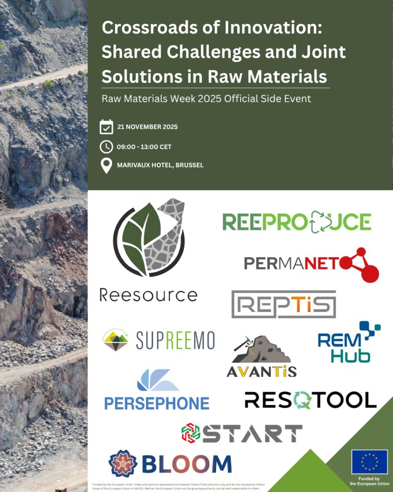 The #RawMaterials Week is almost here!

And START will be there! Join us for the workshop "Crossroads of Innovation: Shared Challenges and Joint Solutions in Raw Materials"

📅 Date: 21/112025
🕘 Time: 09:00–13:00 CET
📍 Venue: Marivaux Hotel, Brussels

Let's create joint impact!