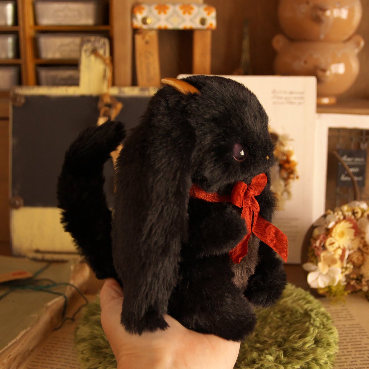 兎龍(黒)も完成しました😆🎶 実は兎龍の黒い子作るの初めてです☆ この