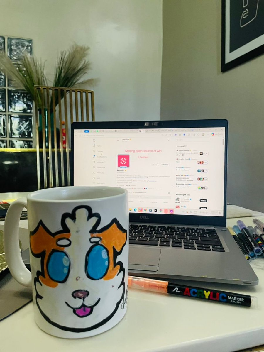 shawtyisfine1's tweet image. gSenti to those who woke up with love in their heart,

Imagine what dobby could achieve with the grid, 
Imagine what the future of opensource AI could be,
Imagine what we could build with @SentientAGI,
Imagine what creatives and agents could gain,

Woke up this morning and…