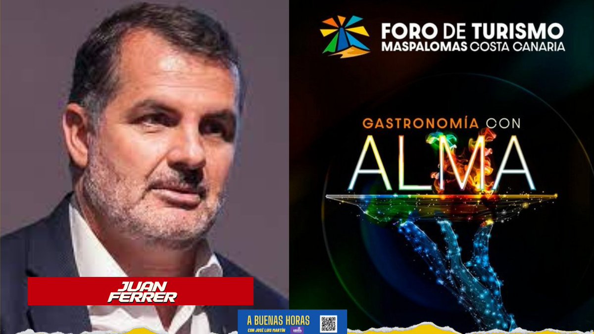 worldmediaspain's tweet image. Hoy en ABH...hablamos con Juan Ferrer, consultor y coach, de #foros , de #clientes y por supuesto de #turismo @AytoSBT 
#youtube #twitch #actualidad #canarias #verdura #entrevista 

Play
youtu.be/kTFVqZvWuG8