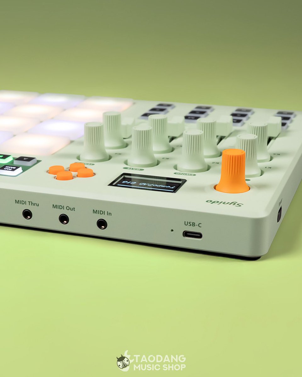 JoeTaodang's tweet image. #เต่าแดง #taodang #MidiController #Synido #TempoPADC16