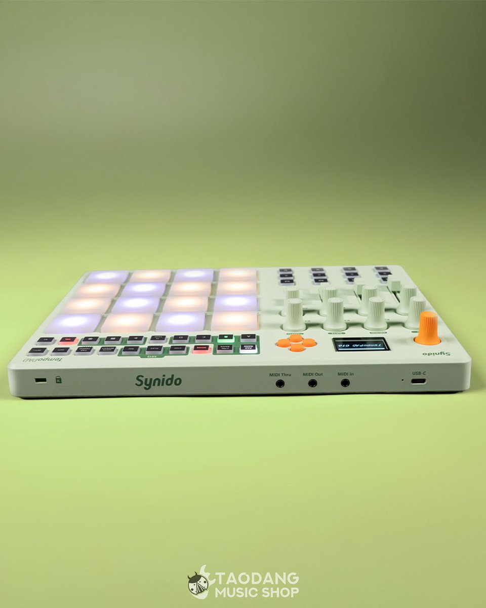 JoeTaodang's tweet image. #เต่าแดง #taodang #MidiController #Synido #TempoPADC16