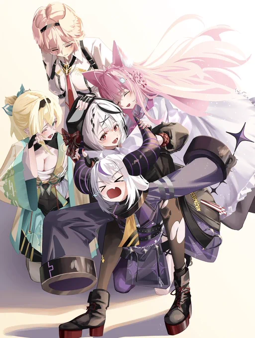 #laplus_artdesu これからも5人一緒に