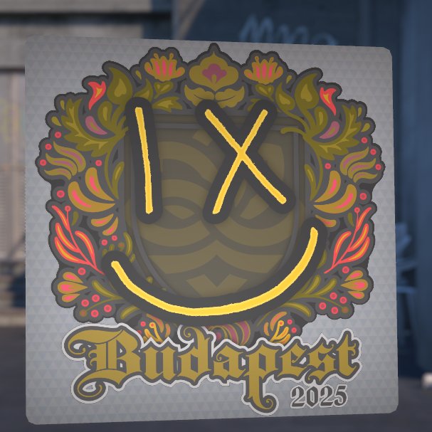 ExerpasCS's tweet image. Best looking Signature stickers for Budapest Counter-Strike 2025 Major ‼️🇭🇺