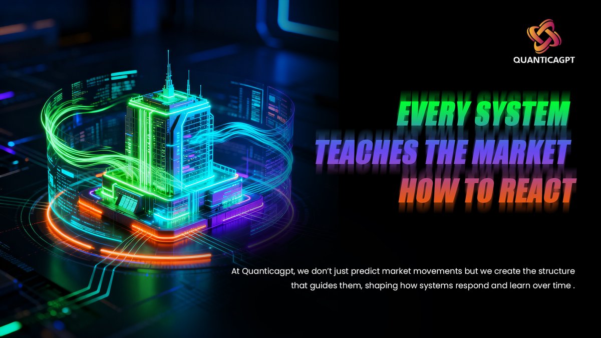 QUANTICAGPT_'s tweet image. 💡“The best way to predict the future is to design it.” Buckminster Fuller
🌐At Quanticagpt, we don’t search for edges; we build them through logic and discipline.
💎What lasts isn’t luck or speed, it’s structure built to evolve.
#Quanticagpt #AITrading #FutureDesign #SmartDesign