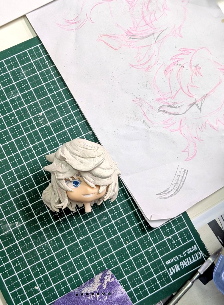 LBX_LBX_LBX's tweet image. こちら28日(金曜)、30日(日曜)の枠はまだ空いてます✨
初めてフィギュア制作してみたい方、一緒に推しを作りましょう🥰💪
#しゅらけんの造形教室