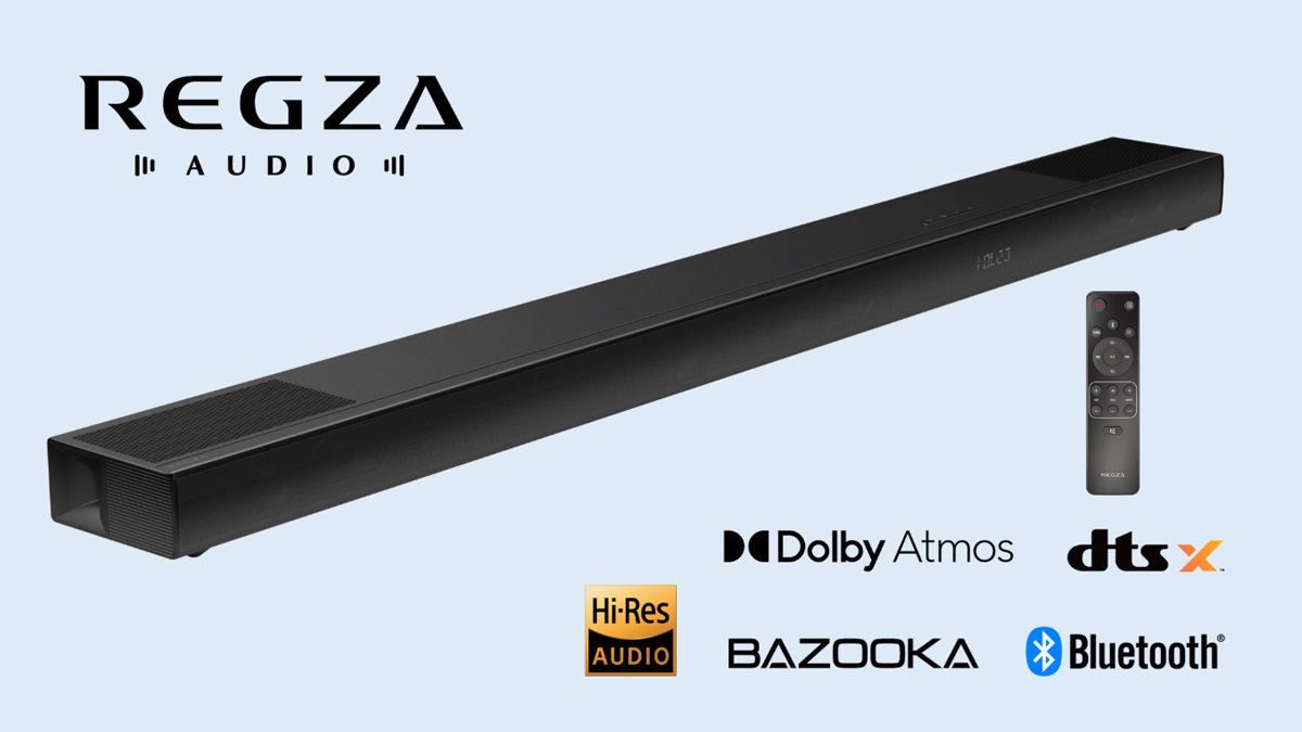 3.1.2ch レグザサウンドシステム ◤RA-B500◢ 本日発売 VGP 2026を受賞