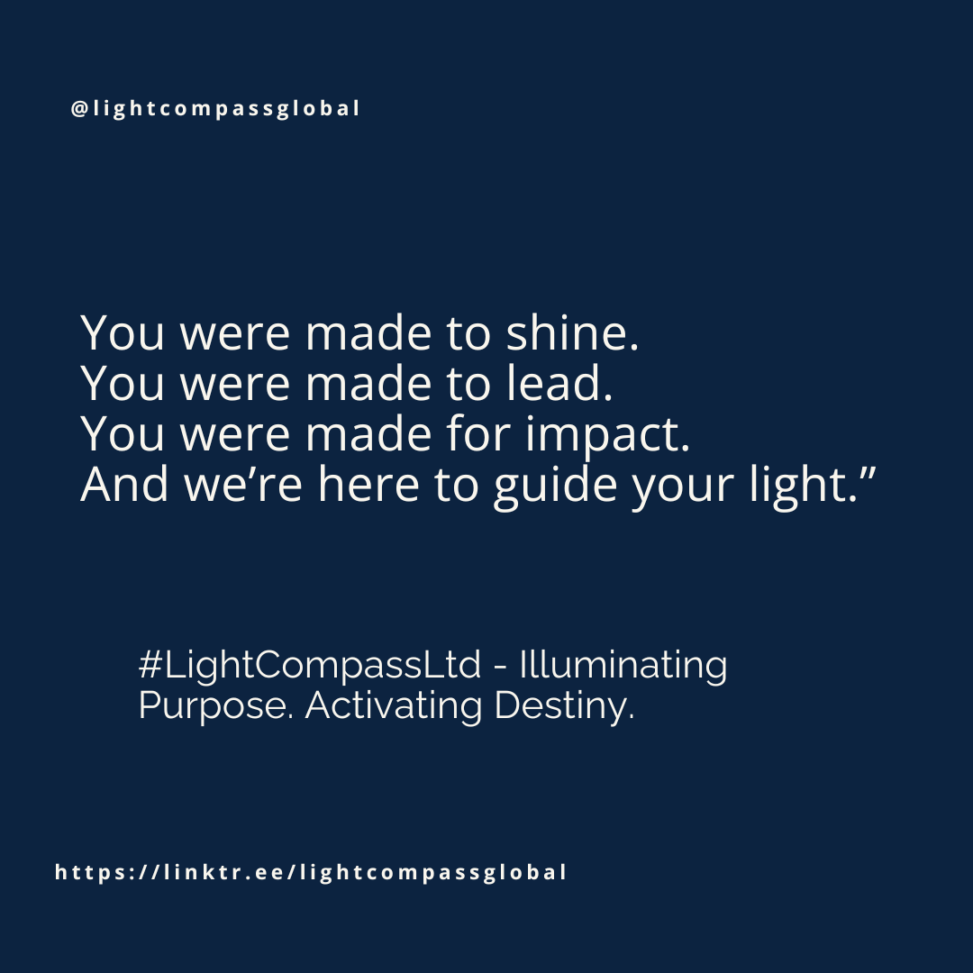 lightcompassltd's tweet photo. We don’t just build people and brands - we illuminate destinies.

Reach out to us today. https://t.co/XgJwNEY7Wl